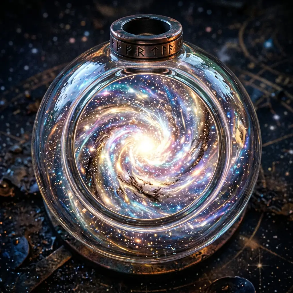 Glowing central core